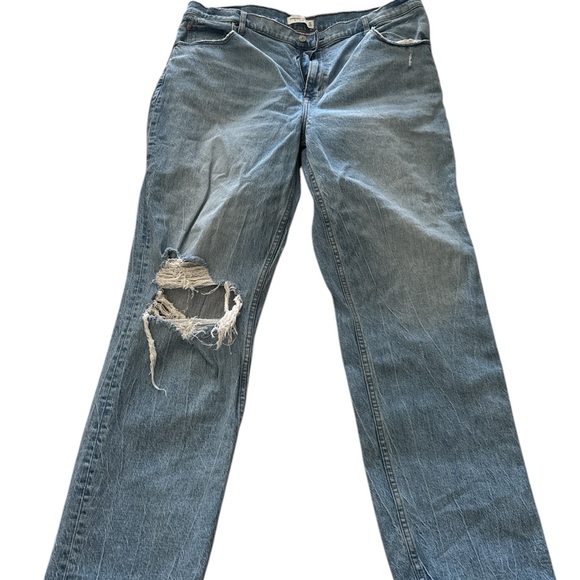 Abercrombie & Fitch 90s Straight Ultra High Rise Jeans - Picture 2 of 4